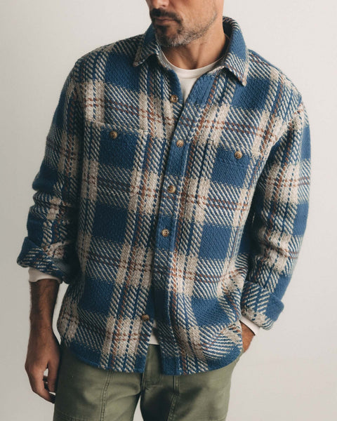 Taylor Stitch The Cutter Overshirt - Ocean Plaid - nineNORTH | Men's & Women's Clothing Boutique