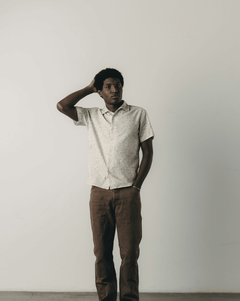 Taylor Stitch The Davis Shirt - Grey Skies Floral - nineNORTH | Men's & Women's Clothing Boutique