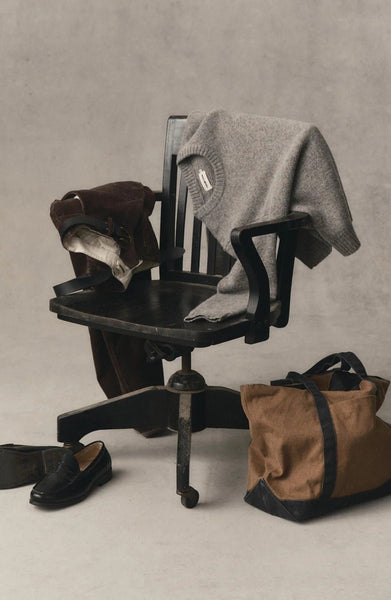 Taylor Stitch The Eastmoor Sweater - Glen Wool - nineNORTH | Men's & Women's Clothing Boutique