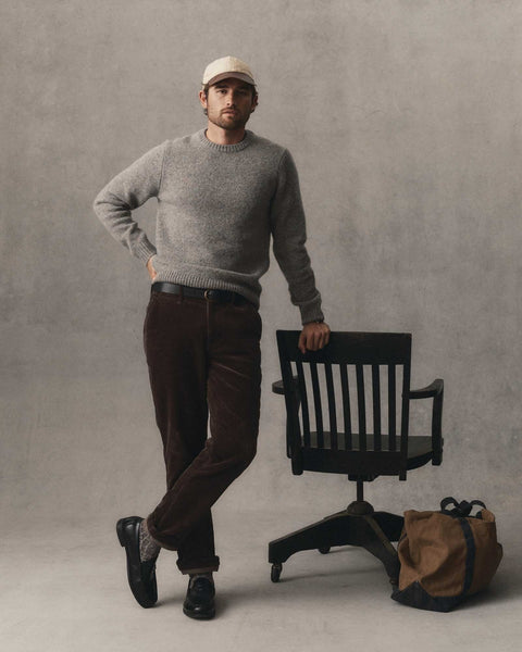Taylor Stitch The Eastmoor Sweater - Glen Wool - nineNORTH | Men's & Women's Clothing Boutique