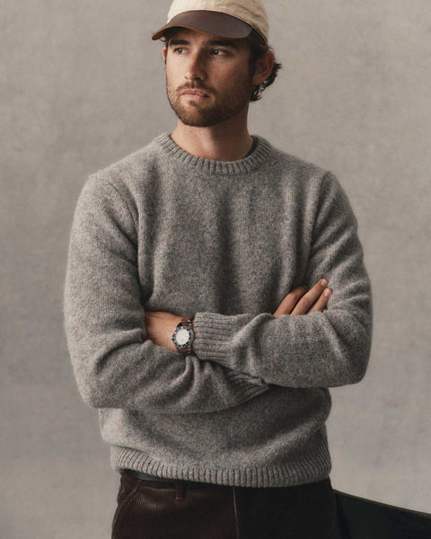 Taylor Stitch The Eastmoor Sweater - Glen Wool - nineNORTH | Men's & Women's Clothing Boutique