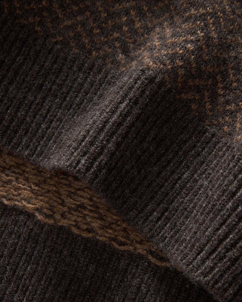 Taylor Stitch The Eddy Crew / Coffee Herringbone - nineNORTH | Men's & Women's Clothing Boutique