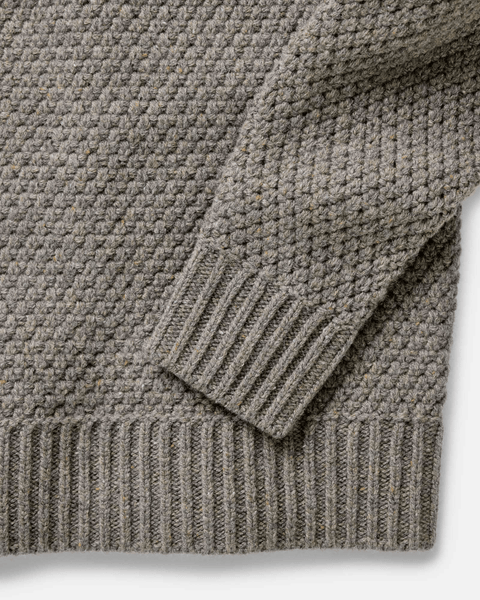 Taylor Stitch The Fisherman Sweater / Taupe Merino - nineNORTH | Men's & Women's Clothing Boutique