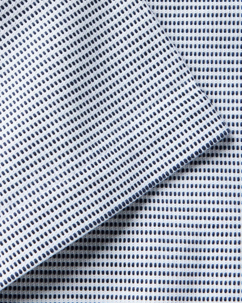 Taylor Stitch The Hawthorne Shirt - Blue Pin Dot Dobby - nineNORTH | Men's & Women's Clothing Boutique