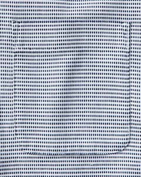 Taylor Stitch The Hawthorne Shirt - Blue Pin Dot Dobby - nineNORTH | Men's & Women's Clothing Boutique