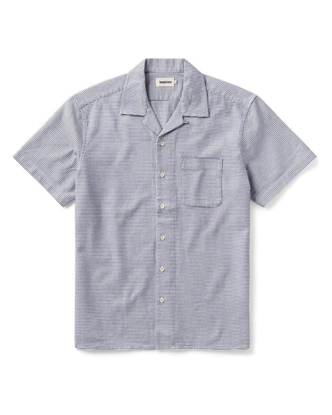 Taylor Stitch The Hawthorne Shirt - Blue Pin Dot Dobby - nineNORTH | Men's & Women's Clothing Boutique