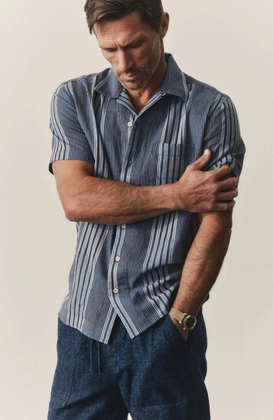 Taylor Stitch The Hawthorne Shirt - Indigo Patchwork - nineNORTH | Men's & Women's Clothing Boutique
