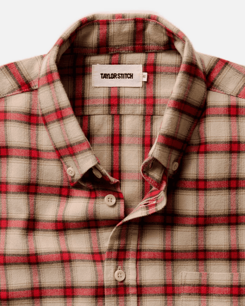 Taylor Stitch The Jack / Cardinal Plaid Flannel - nineNORTH | Men's & Women's Clothing Boutique
