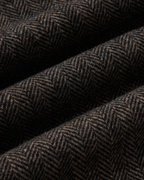 Taylor Stitch The Jack - Walnut Herringbone Wool - nineNORTH