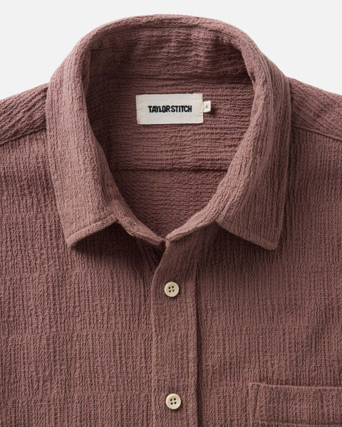 Taylor Stitch The Short Sleeve California - Redwood Hacci - nineNORTH | Men's & Women's Clothing Boutique