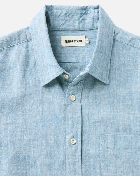 Taylor Stitch The Short Sleeve California - Sky Hemp - nineNORTH | Men's & Women's Clothing Boutique
