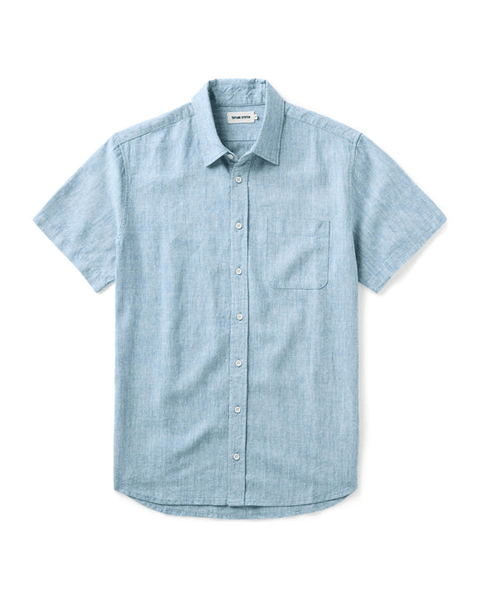Taylor Stitch The Short Sleeve California - Sky Hemp - nineNORTH | Men's & Women's Clothing Boutique