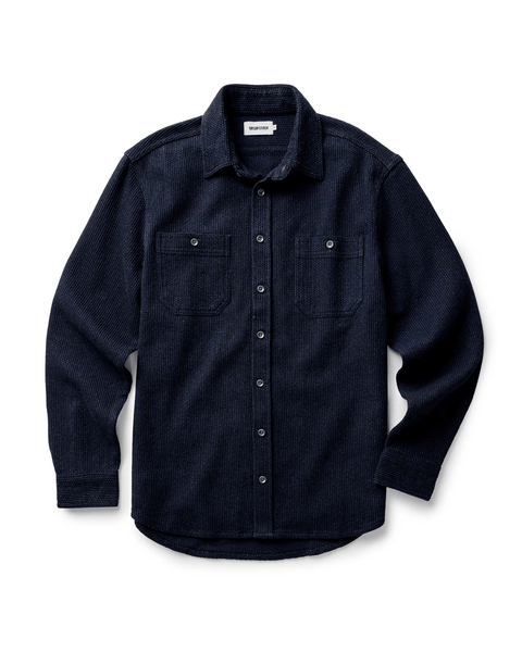 Taylor Stitch The Utility Shirt / Rinsed Indigo Sashiko - nineNORTH | Men's & Women's Clothing Boutique