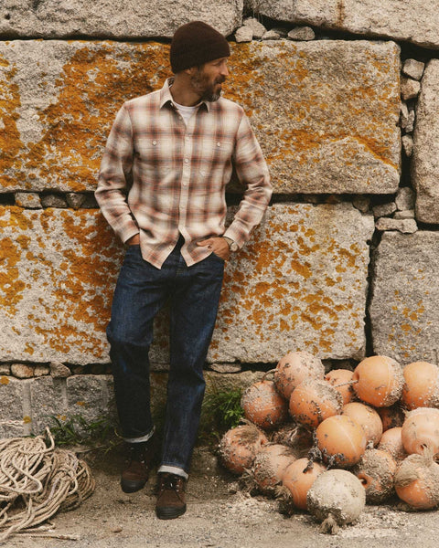 Taylor Stitch The Utility Shirt - Seaside Creek Sashiko - nineNORTH | Men's & Women's Clothing Boutique