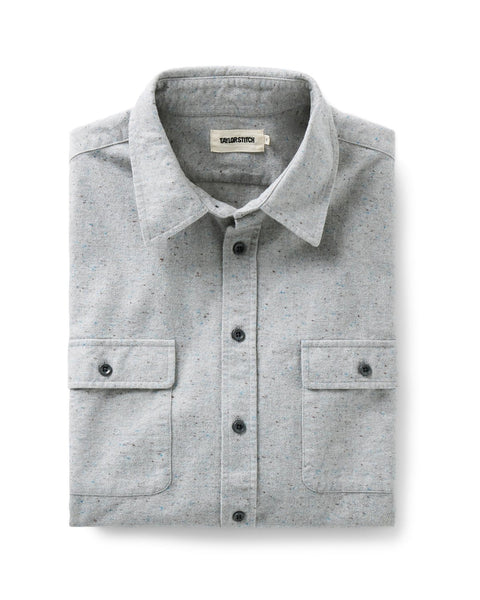Taylor Stitch The Yosemite Shirt - Mist Donegal - nineNORTH | Men's & Women's Clothing Boutique