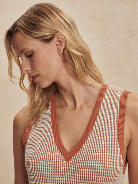Varley Albane Knit Dress - Caramel Clay - nineNORTH | Men's & Women's Clothing Boutique