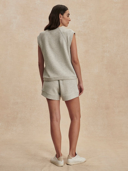 Varley Atrium High-Rise Short 4.5" - Light Grey Marl - nineNORTH | Men's & Women's Clothing Boutique