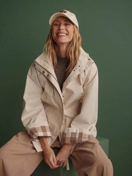 Varley Etta Short Rain Jacket - Birch - nineNORTH | Men's & Women's Clothing Boutique
