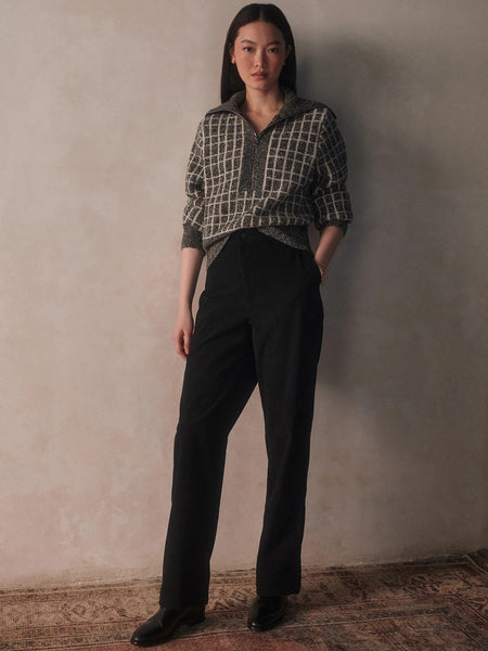 Varley Furley Half Zip Knit / Charcoal Marl - nineNORTH | Men's & Women's Clothing Boutique