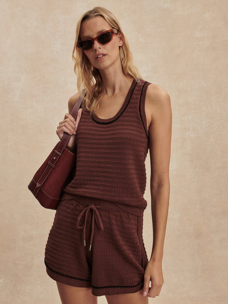 Varley Gideon Knit Tank - Ironwood - nineNORTH | Men's & Women's Clothing Boutique