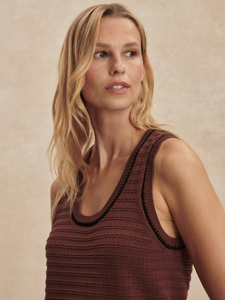 Varley Gideon Knit Tank - Ironwood - nineNORTH | Men's & Women's Clothing Boutique