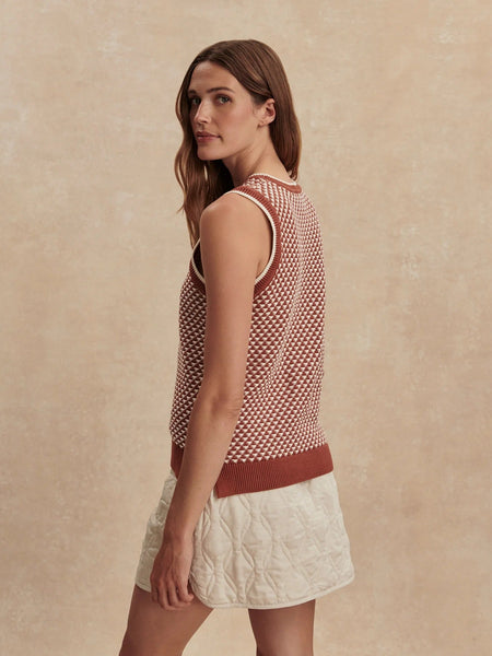 Varley Jenson Stitch Knit Tank - Maple - nineNORTH | Men's & Women's Clothing Boutique