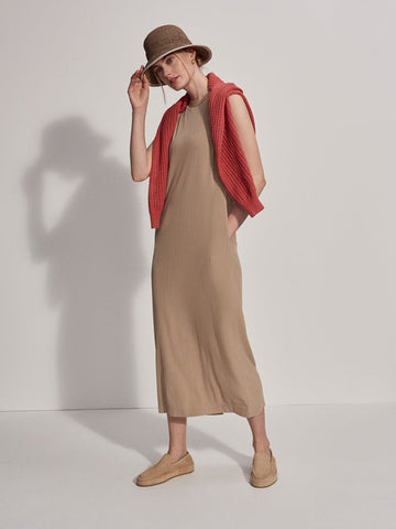 Varley Kayla Midi Dress / Simple Taupe - nineNORTH | Men's & Women's Clothing Boutique