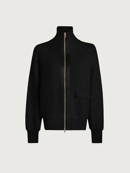 Varley Roxbury Zip - Through Sweat / Black - nineNORTH | Men's & Women's Clothing Boutique