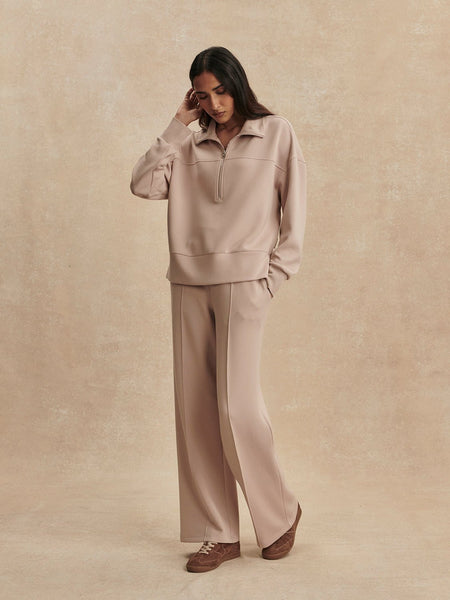 Varley The Wide Leg Pant 28" / Mushroom - nineNORTH | Men's & Women's Clothing Boutique