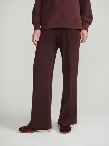 Varley The Wide Leg Pant 30" - Deep Mahogany - nineNORTH