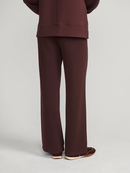 Varley The Wide Leg Pant 30" - Deep Mahogany - nineNORTH