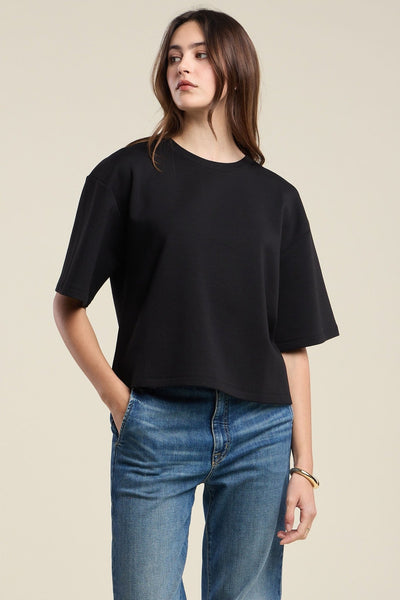 Velvet Alizza Oversized T-Shirt - Black - nineNORTH | Men's & Women's Clothing Boutique