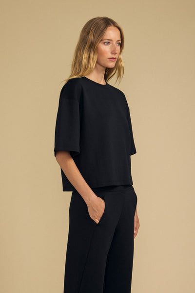Velvet Alizza Scuba Tee - Black - nineNORTH | Men's & Women's Clothing Boutique