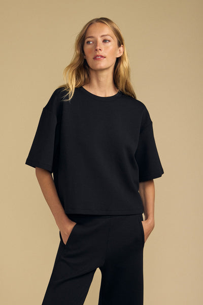 Velvet Alizza Scuba Tee - Black - nineNORTH | Men's & Women's Clothing Boutique