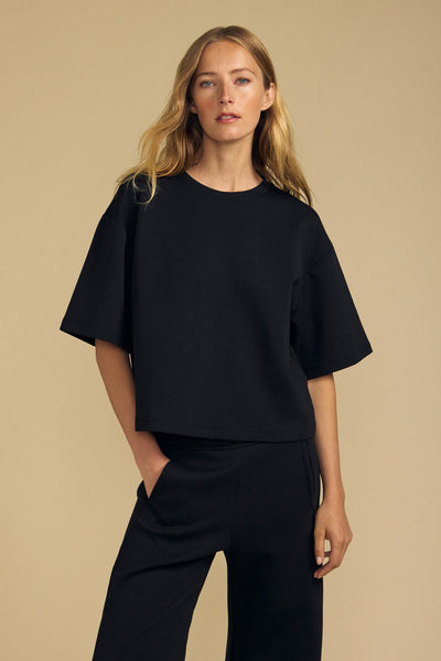 Velvet Alizza Scuba Tee - Black - nineNORTH | Men's & Women's Clothing Boutique