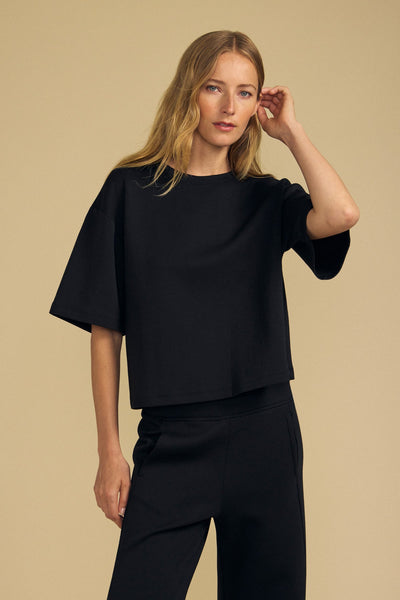 Velvet Alizza Scuba Tee - Black - nineNORTH | Men's & Women's Clothing Boutique