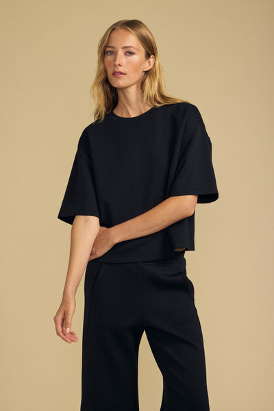 Velvet Alizza Scuba Tee - Black - nineNORTH | Men's & Women's Clothing Boutique