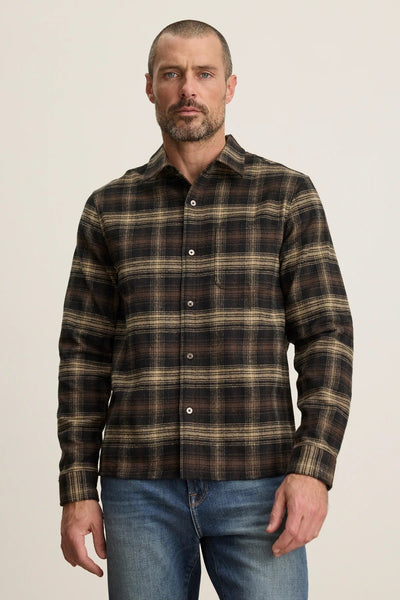 Velvet Bryant Button - Up Shirt / Brown - nineNORTH | Men's & Women's Clothing Boutique