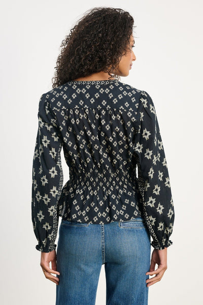 Velvet Charlotte Blouse / Midnight - nineNORTH | Men's & Women's Clothing Boutique