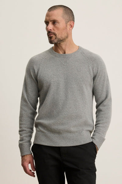 Velvet Cortez Raglan Crewneck Sweater / Heather Grey - nineNORTH | Men's & Women's Clothing Boutique