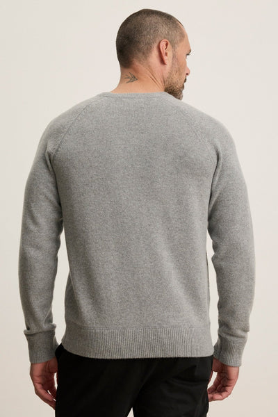 Velvet Cortez Raglan Crewneck Sweater / Heather Grey - nineNORTH | Men's & Women's Clothing Boutique