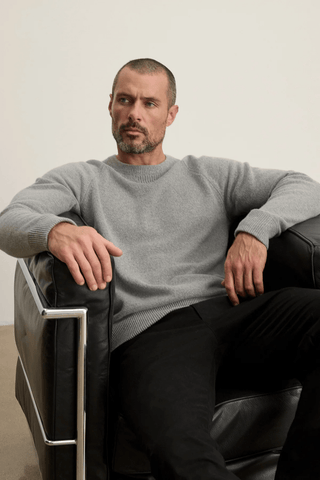 Velvet Cortez Wool Crewneck Sweater / Heather Grey - nineNORTH | Men's & Women's Clothing Boutique