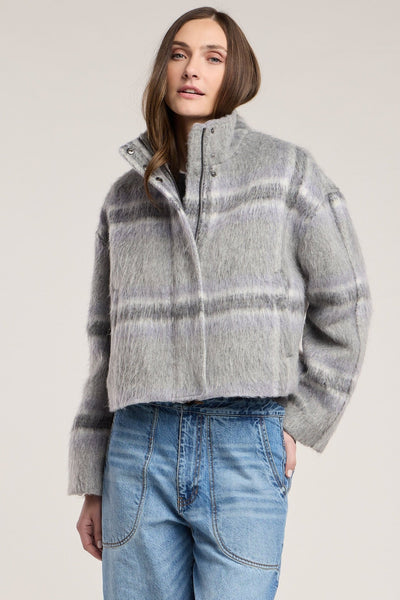 Velvet Haven Brushed Plain Jacket - Multi - nineNORTH | Men's & Women's Clothing Boutique