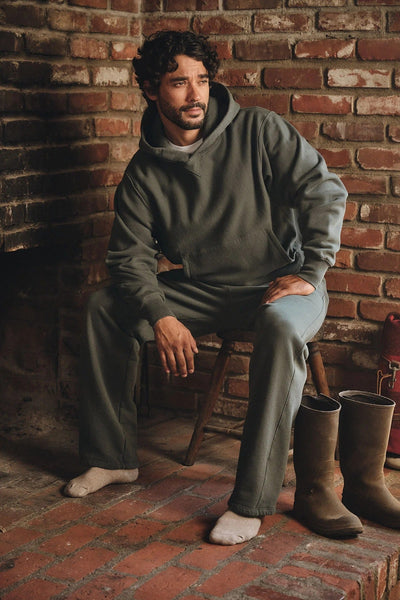 Velvet Kaz Cloud Cotton Fleece Hoodie / Tarmac - nineNORTH | Men's & Women's Clothing Boutique