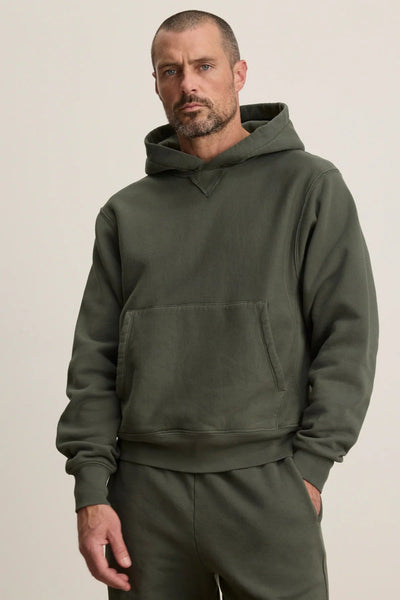 Velvet Kaz Cloud Cotton Fleece Hoodie / Tarmac - nineNORTH | Men's & Women's Clothing Boutique