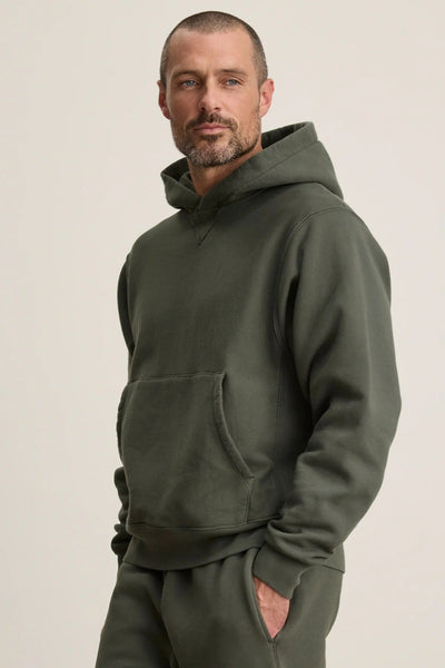 Velvet Kaz Cloud Cotton Fleece Hoodie / Tarmac - nineNORTH | Men's & Women's Clothing Boutique
