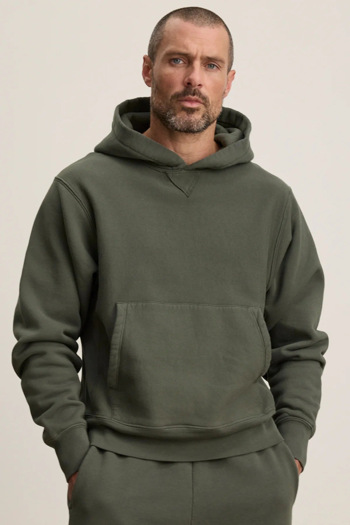Velvet Kaz Cloud Cotton Fleece Hoodie / Tarmac - nineNORTH | Men's & Women's Clothing Boutique