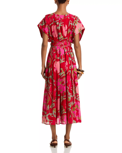 Velvet Leilani Floral Pleated Dress - nineNORTH | Men's & Women's Clothing Boutique
