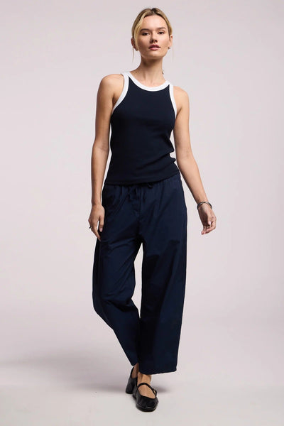 Velvet Lindy Tank Top - Navy & White - nineNORTH | Men's & Women's Clothing Boutique
