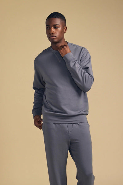 Velvet Otis Luxe Fleece Sweatshirt - Graphite - nineNORTH | Haddonfield, NJ